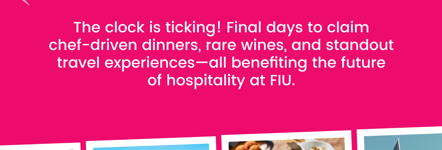 The clock is ticking! Final days to claim